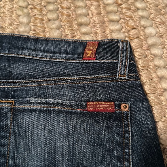 VINTAGE 7 For All Mankind jeans. Low rise. Bootcut. Size 27. Barely worn. - Picture 1 of 4